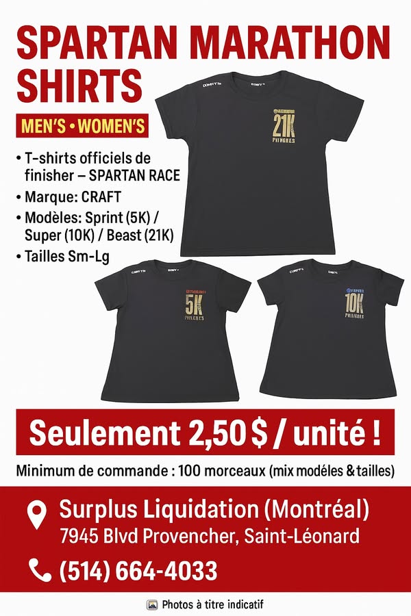 T-shirts Spartan Marathon (Craft)