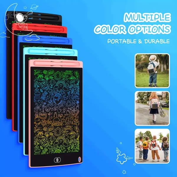 Tablette LCD pour enfants multicolore