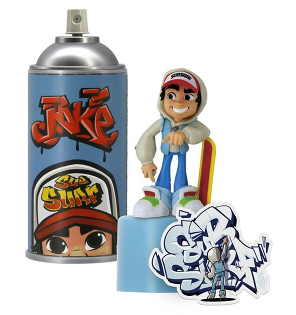 Figurine Subway Surfers Jake 4 pouces