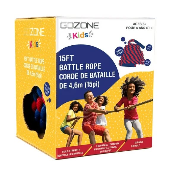 Corde de bataille pour enfants GoZone Kids
