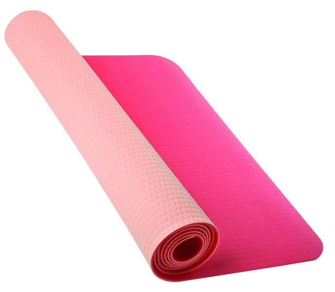 Tapis de yoga Nike rose