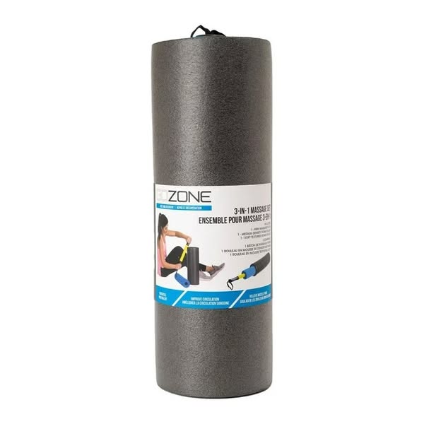 Rouleau de massage 3-en-1 GoZone