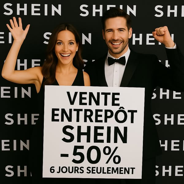 Vêtements SHEIN - vente entrepôt à -50%