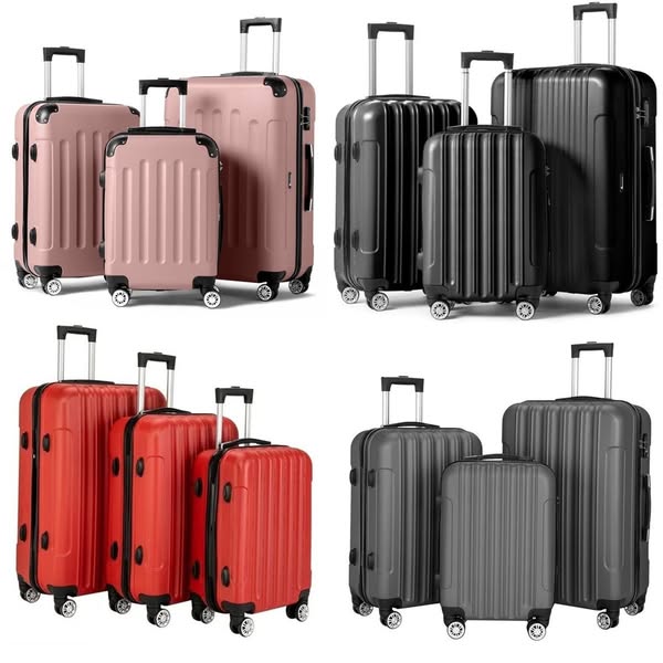 Valises rigides (20", 24", 28" et set de 3)