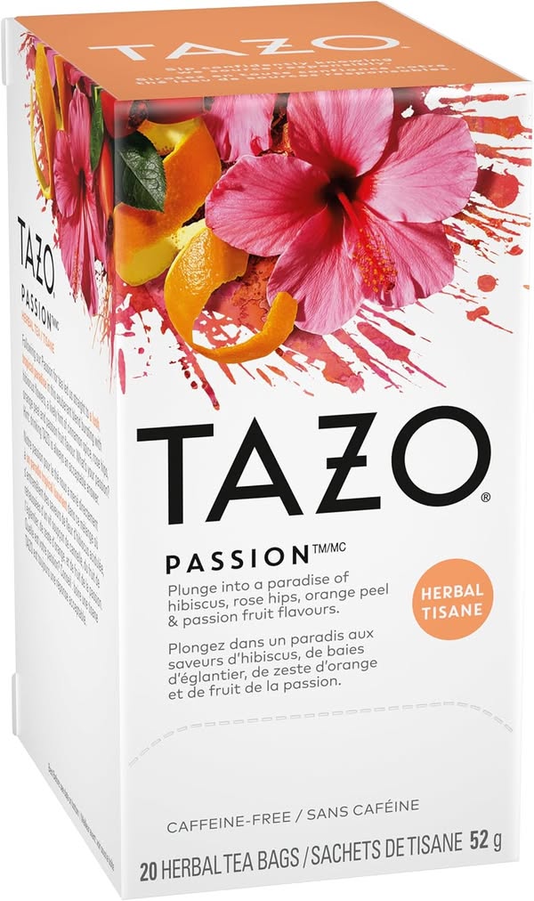 Tisane Tazo Passion (20 sachets)