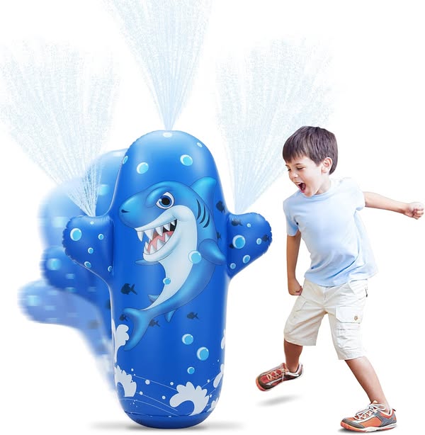 Arroseur gonflable Shark Sprinkler Jumpit