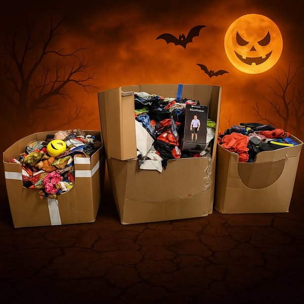 Arrivage prochain de costumes et accessoires d'Halloween