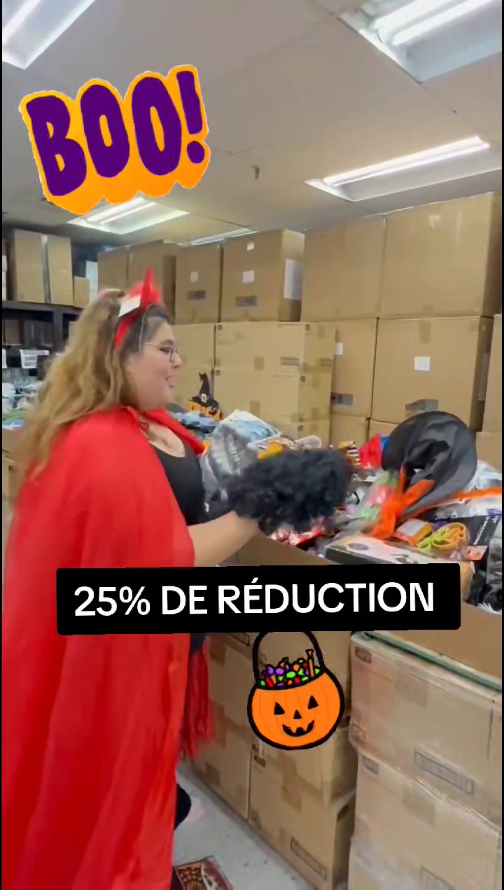 Costumes et accessoires d'Halloween - rabais supplémentaire