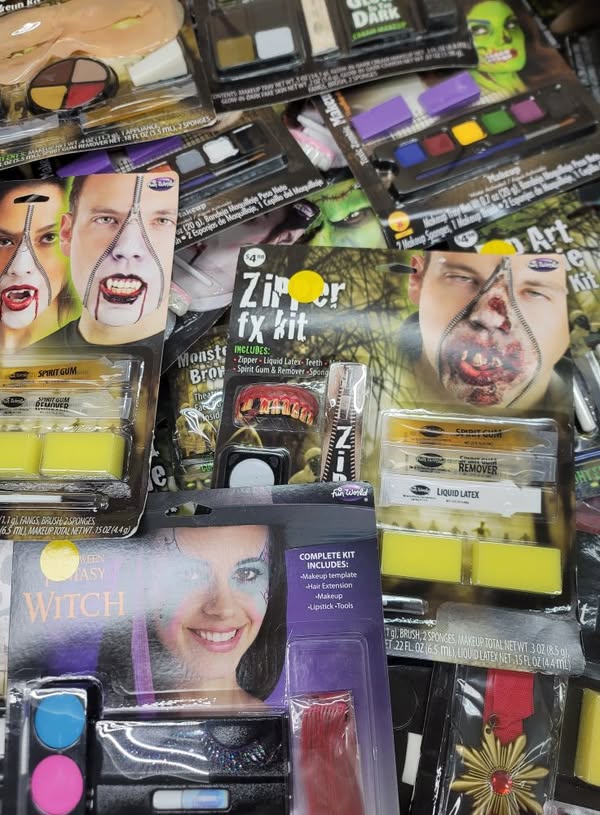 Maquillage FX et accessoires d'horreur pour Halloween