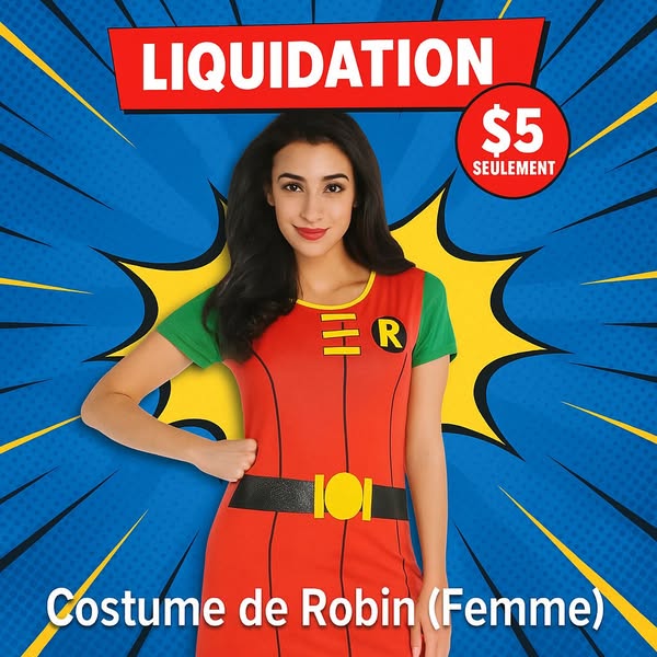 Costume de Robin pour femme