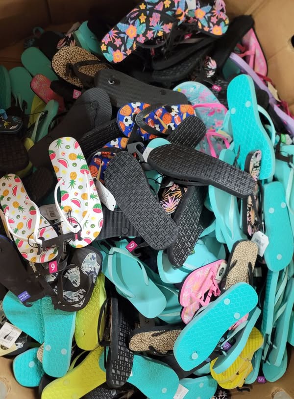 Sandales et flip-flops