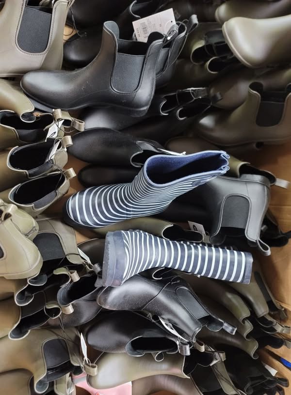 Bottes de pluie et courtes