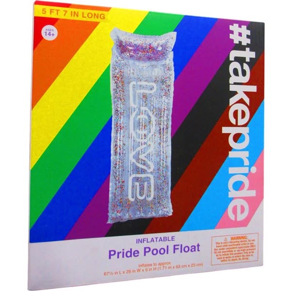 Matelas gonflable Pride Pool Float 67 pouces