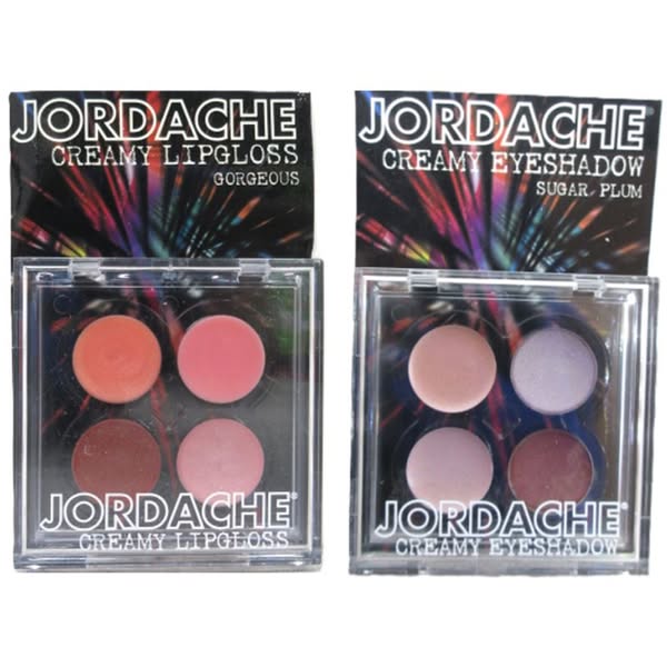 Jordache Cosmetics - Eyeshadows et Lipgloss