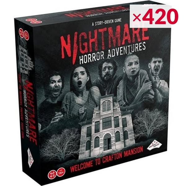 Jeu Nightmare: Horror Adventures (lot de 420)