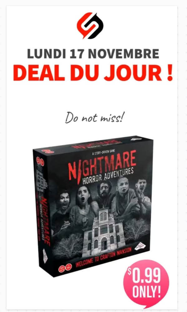 Jeu Nightmare Horror Adventures
