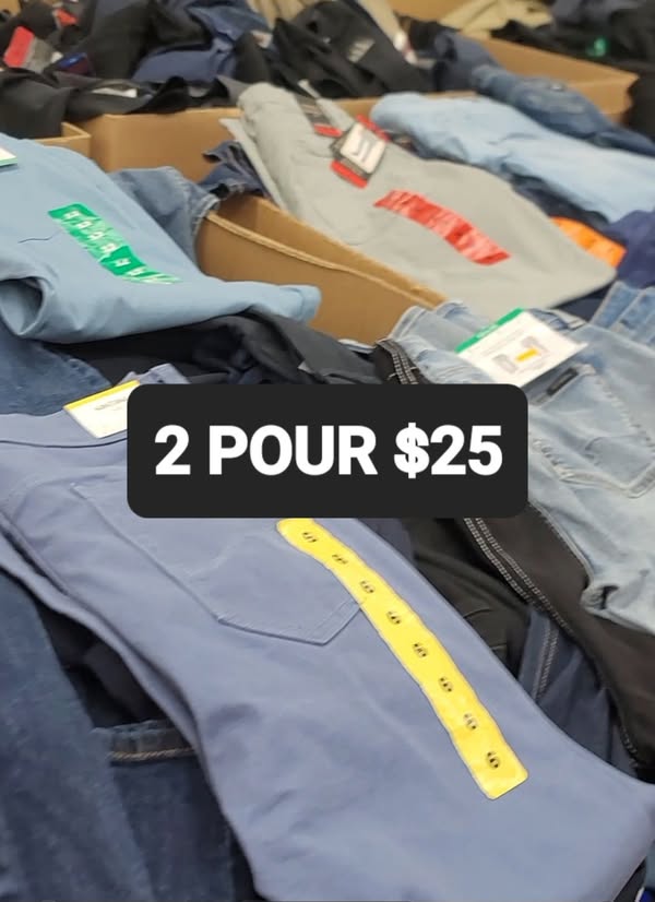 Mega deal jeans multi-marques