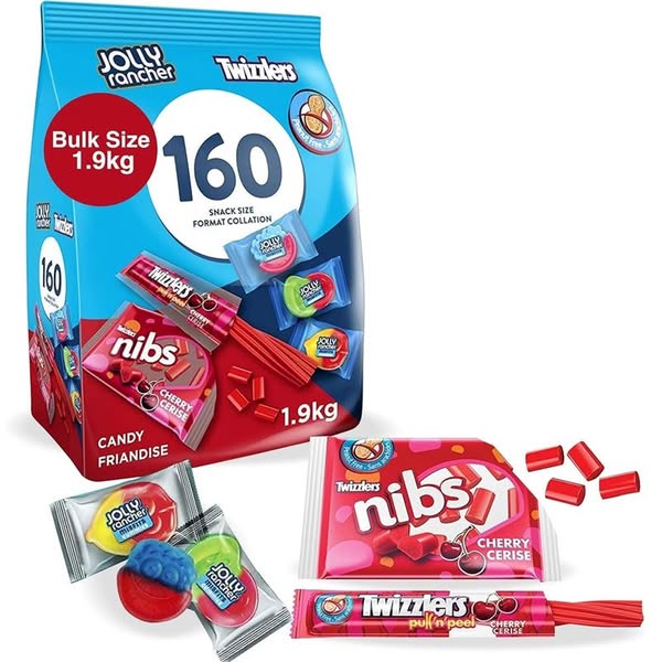 Méga sac de bonbons Jolly Rancher et Twizzlers