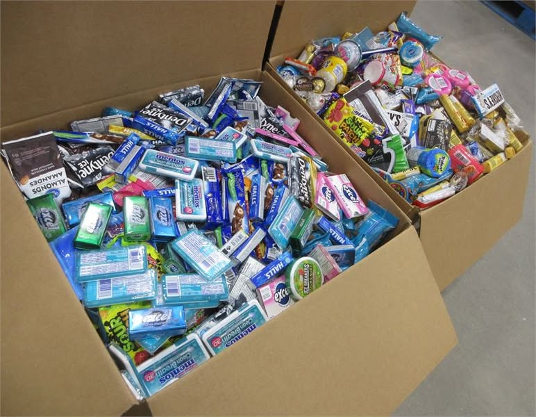 Méga arrivage de bonbons et collations