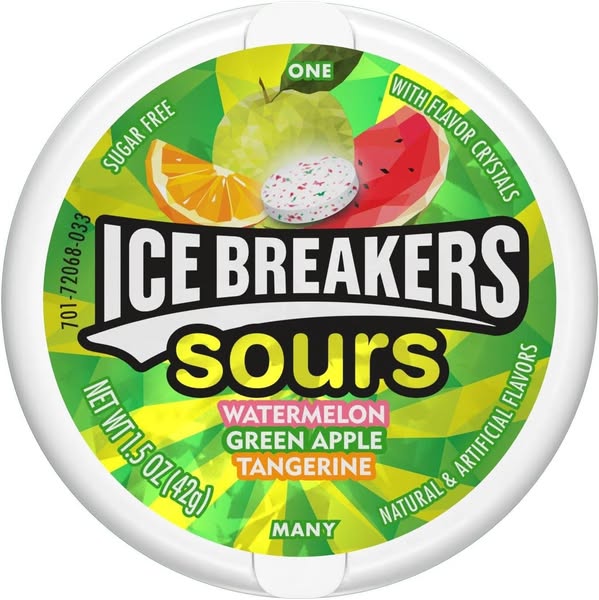 Ice Breakers Sours pastilles 42 g