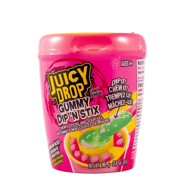 Juicy Drop Gummy Dip'n Stix 96 g