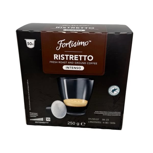 Capsules Fortissimo (Ristretto/Espresso) boîte de 50