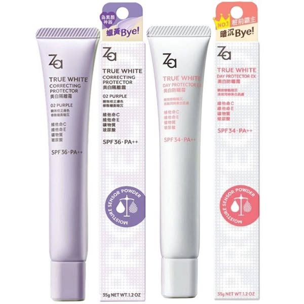 Za True White Sunscreens 35 g