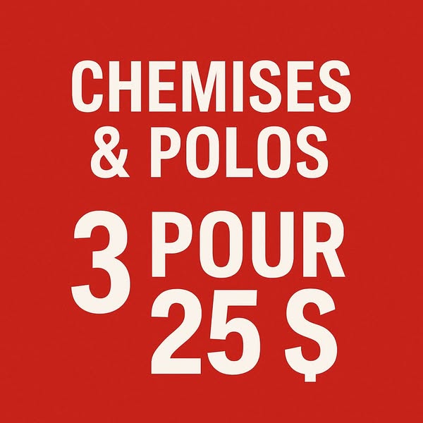 Chemises & polos homme/femme
