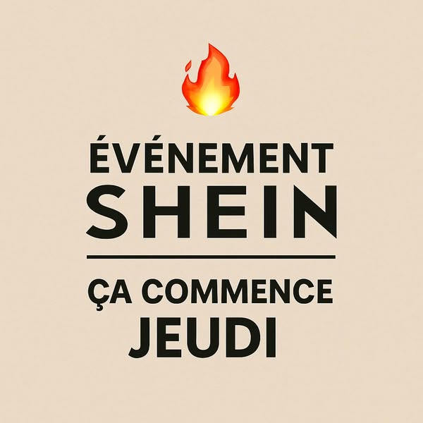 Boîtes SHEIN ouvertes jeudi - tout à 10$