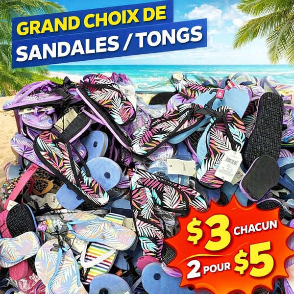 Sandales / tongs