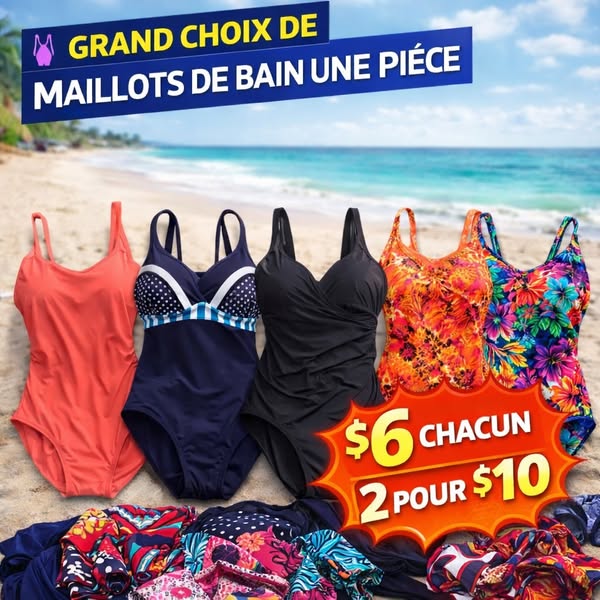 Maillots de bain une piece