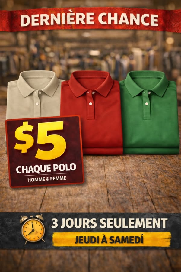 Polos homme et femme