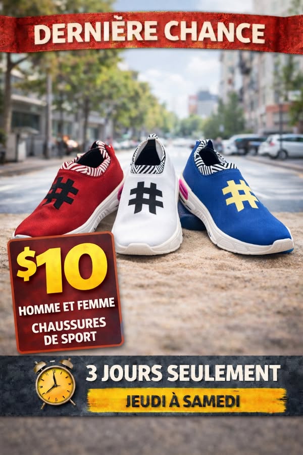 Chaussures de sport homme et femme