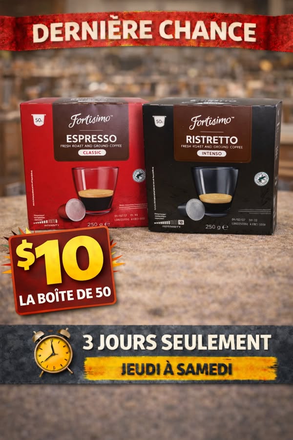 Capsules de café Fortisimo (boîte de 50)