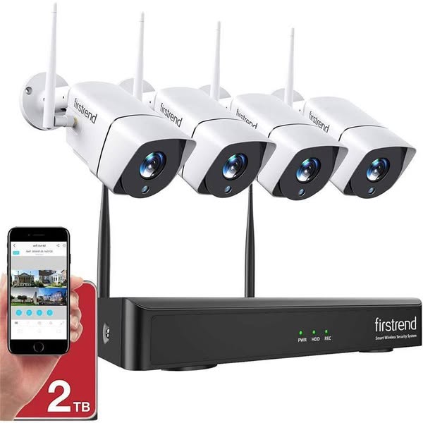 Système de caméras de sécurité Firstrend 1080P 8 canaux (arrivage)
