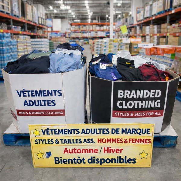 Vêtements pour adultes (bientôt disponibles)