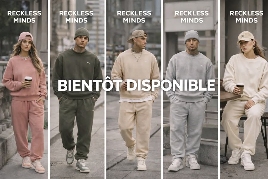 Ensembles streetwear Reckless Minds - bientôt disponible