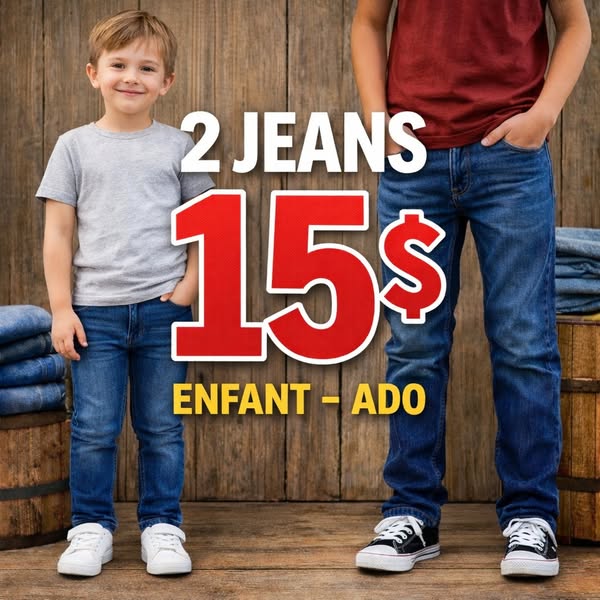Jeans enfant et ado