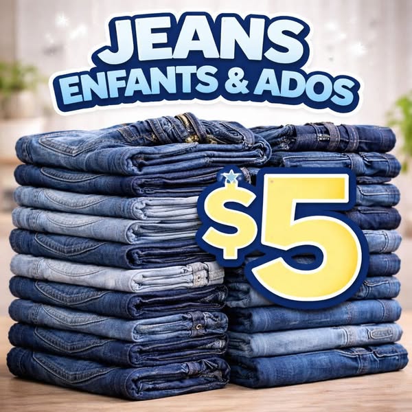Jeans pour enfants et ados