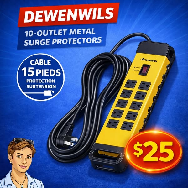Multiprise Dewenwils 10 prises