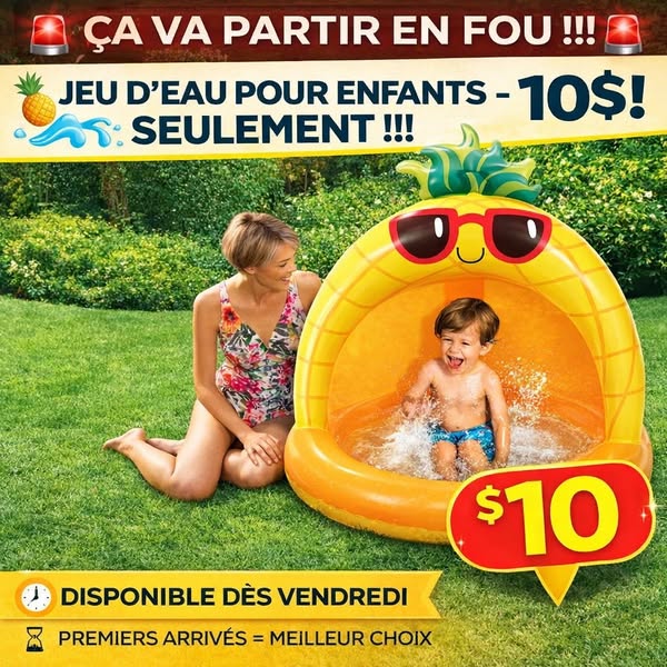 Jeu d'eau pour enfants
