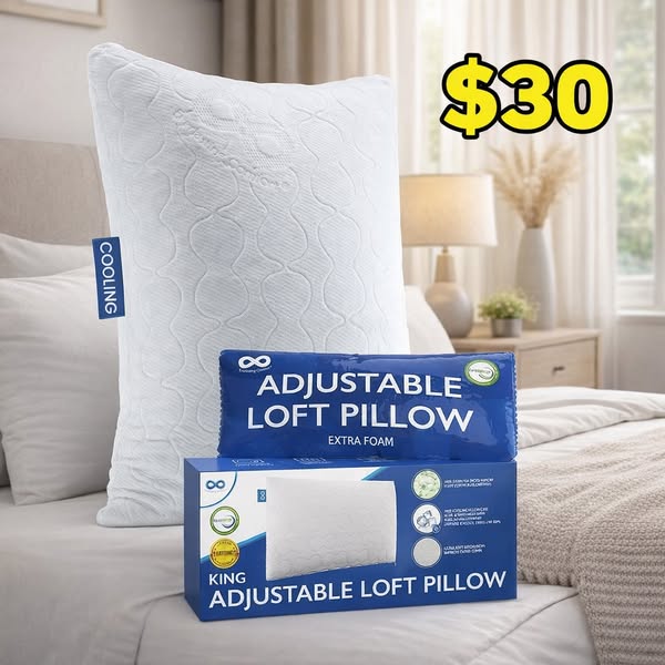 Oreiller mémoire de forme ajustable