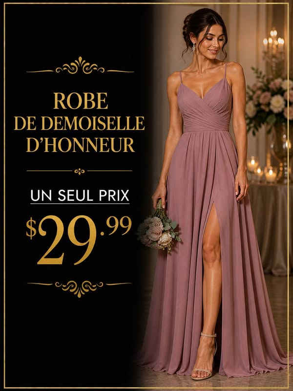 Robes de soirée (et robes de mariée en pré-vente)