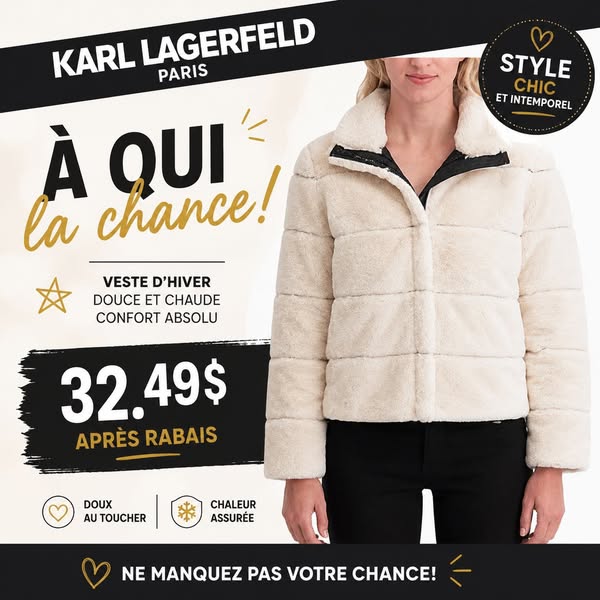 Manteau Karl Lagerfeld Paris