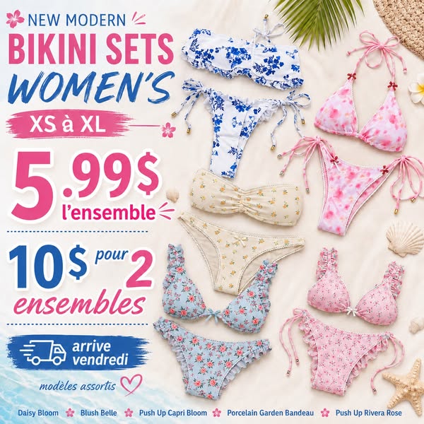 Ensembles bikini New Modern