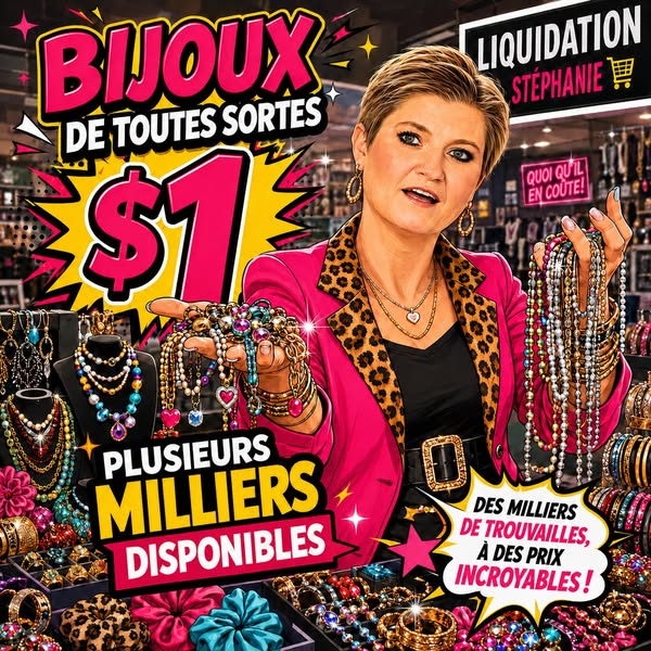 Bijoux varies (bagues, colliers, bracelets, boucles d'oreilles)