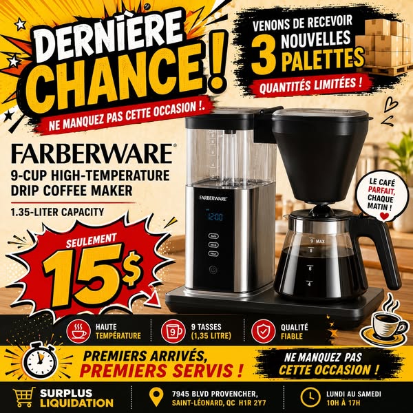 Cafetiere Farberware 9-Cup