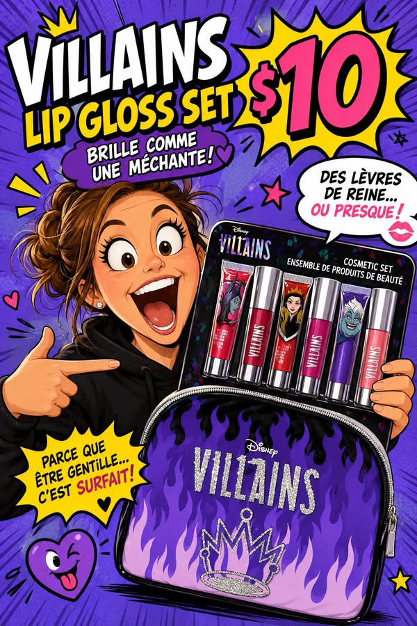 Ensemble maquillage Disney Villains