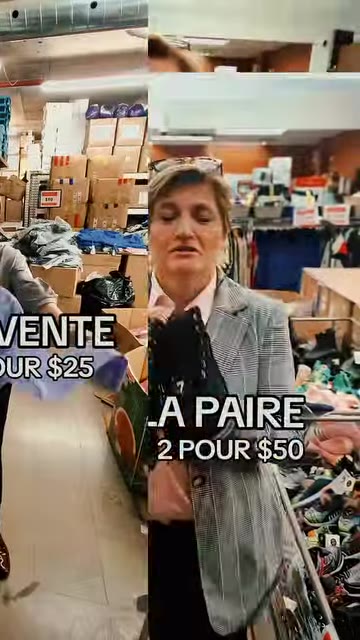 Grande liquidation - prix choc sur vetements, chaussures, parfums, jouets