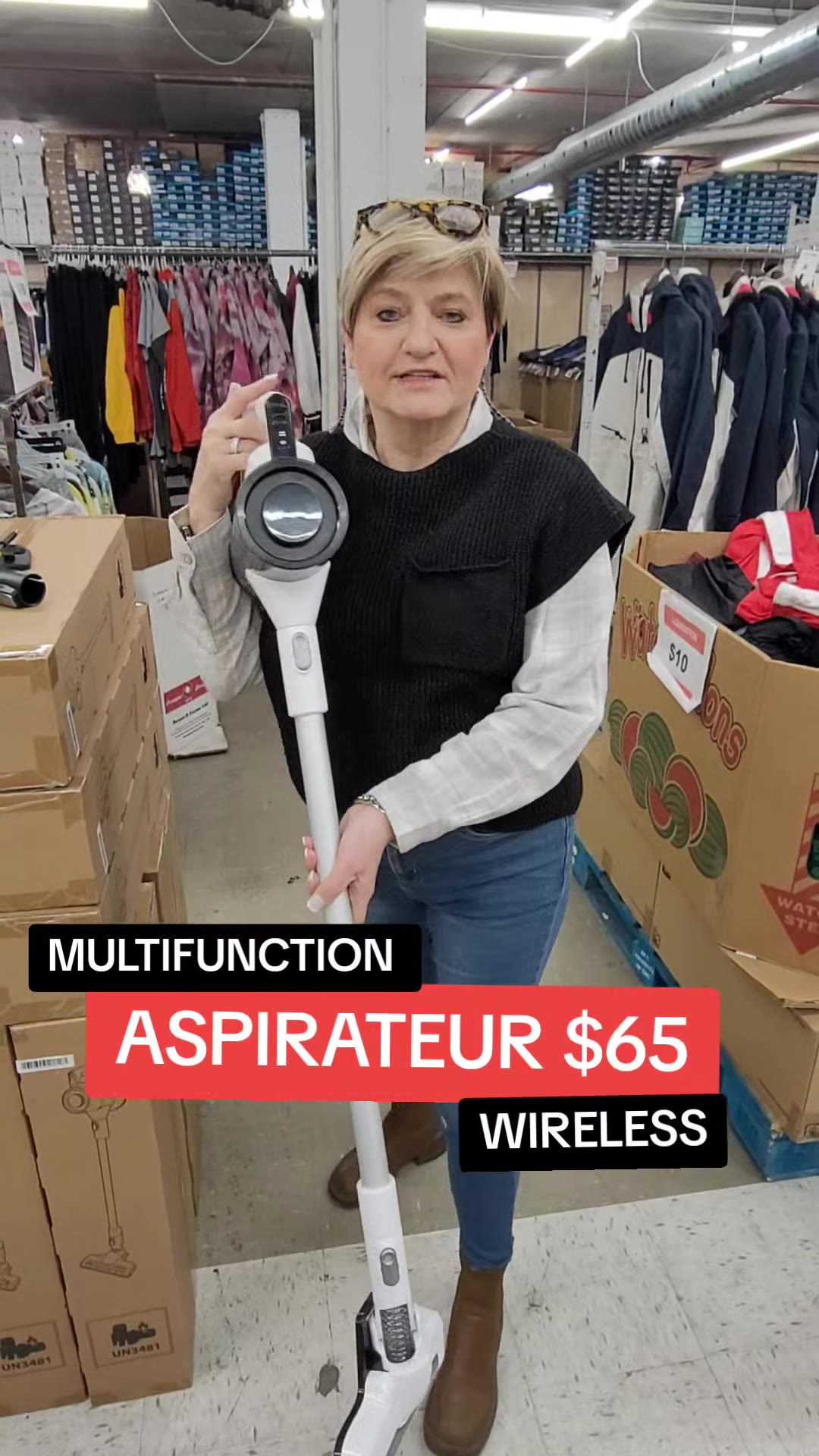 Aspirateur sans fil multifonction